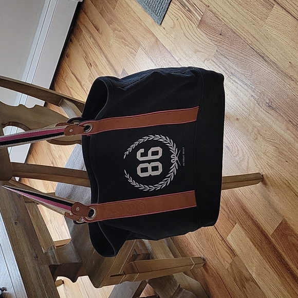 LARGE VICTORIA SECRET PINK CANVAS BAG - Picture 2 of 14